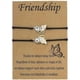 thumbnail image 1 of Pulseras de la amistad para dos niñas, pulseras de mariposa a juego de larga distancia, regalos de amistad para mujeres, regalos de cumpleaños para amigas., 1 of 5