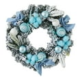 thumbnail image 5 of HILABEE Christmas Wreath Holiday Garland Decoration for Front Door Christmas Ball Ornament Xmas Wreath for Bedroom Wall Diameter 30cm, 5 of 8