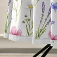 thumbnail image 5 of Coolnut 60" Wildflowers Round Tablecloth, Waterproof Spillproof Polyester Fabric Table Cover with Zipper Umbrella Hole for Outdoor Patio Garden Dining Party, 5 of 7