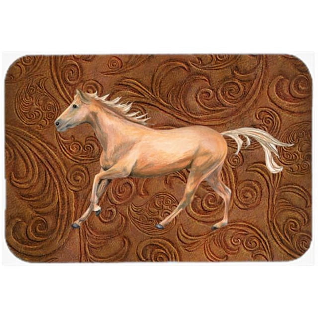 Carolines Treasures SB3060LCB Horse Glass Cutting Board - Large