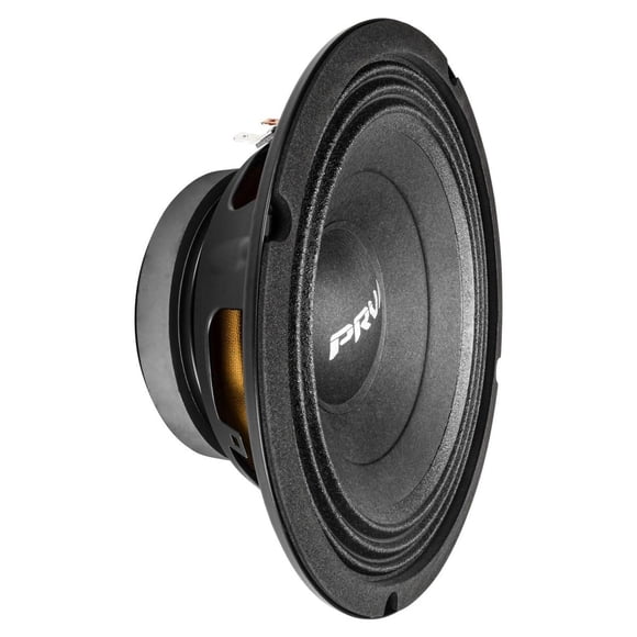 PRV AUDIO 8MB450-4 v2 Altavoz de audio profesional de 8"" con graves medios y 4 ohmios, 93,5 dB, 450 vatios, VC de 2" (individual)