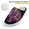 thumbnail image 4 of Tool Lateralus Music Kid's Cotton Slippers Winter Warm Soft Plush Slippers with Rubber Sole Non-Slip Indoor Outdoor Slip on Shoes Fluffy House Slippers For Boys Girls Teen, 4 of 8