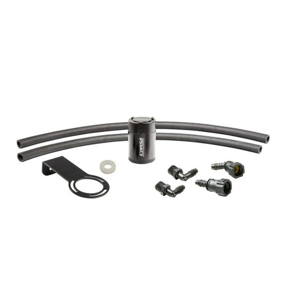 Corsa Performance Cc0007 Engine Oil Catch Can Fits 16 23 Camaro Fits select: 2016-2021 CHEVROLET CAMARO SS, 2022-2023 CHEVROLET CAMARO LT1/SS