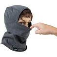thumbnail image 5 of REDESS Balaclava Face Mask for Men/Women,Warm Fleece Windproof Ski Mask and Motorcycle,Warmer Winter Sports Cap Grey, 5 of 6