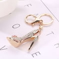 thumbnail image 2 of Xingzhi High Heel Shoe Keychain Rhinestone Crystal Purse Car Key Chain Gift Girl Bag Decorative Alloy Keyring, 2 of 7