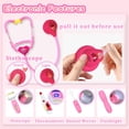 thumbnail image 2 of Kit PJG Doctor para niños pequeños de 3 a 6 años, set de juegos de simulación, color rosa, 2 of 6