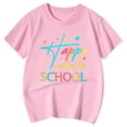 thumbnail image 3 of Hauts d'Été Décontractés pour Filles Tout-Petits et Adolescentes T-Shirt à Manches Courtes Imprimé Dessin Animé Adorable Col Rond Confortable pour Usage Quotidien, 3 of 3
