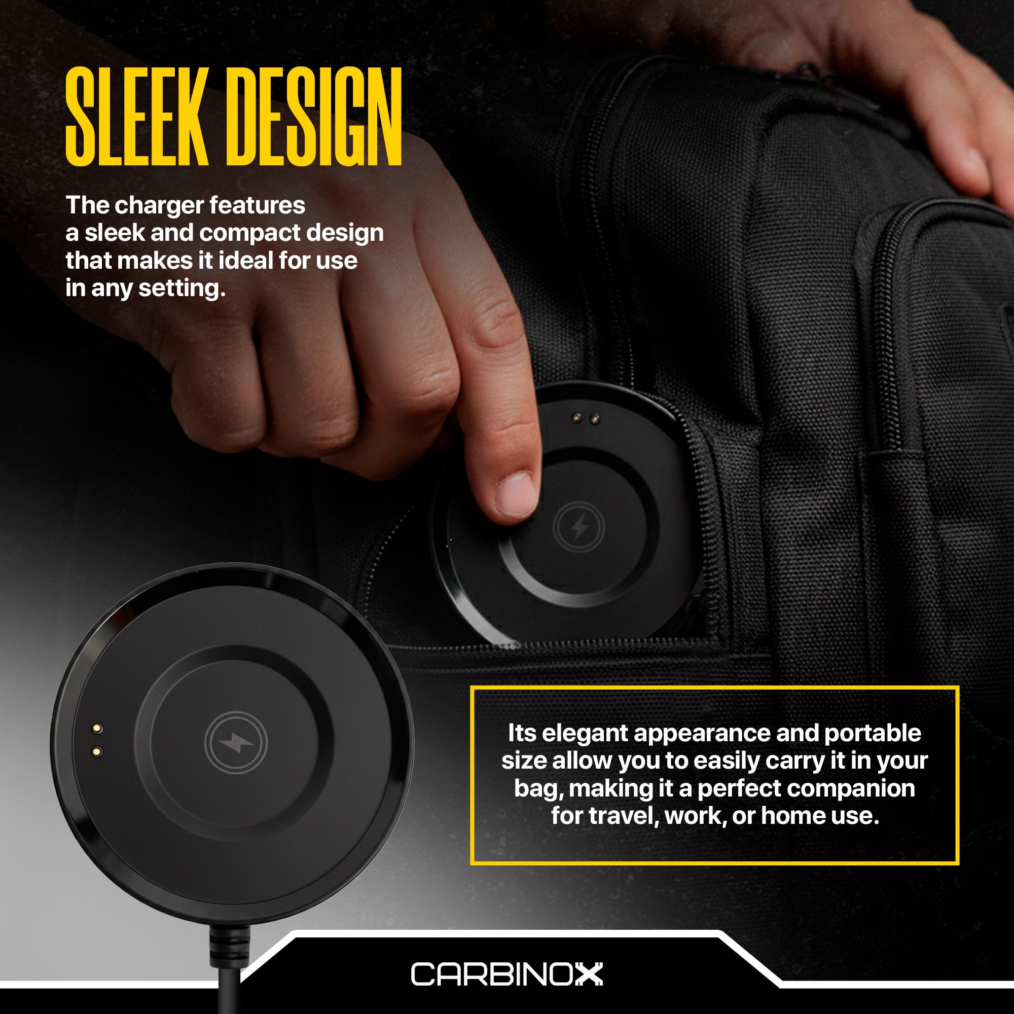 Carbinox USB charger compatible for carbinox smartwatch - Fast