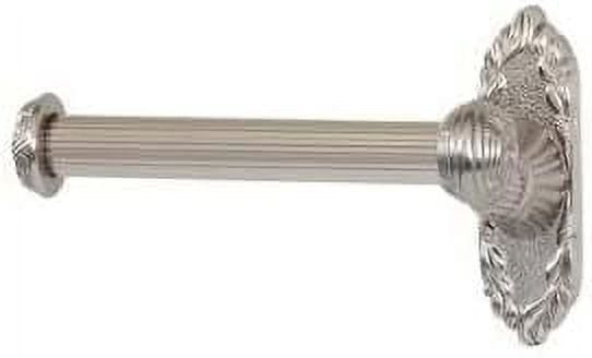 Alno A8566R-PB/NL Ribbon & Reed6-3/16" W Luxury Traditional Solid Brass Single Right Post