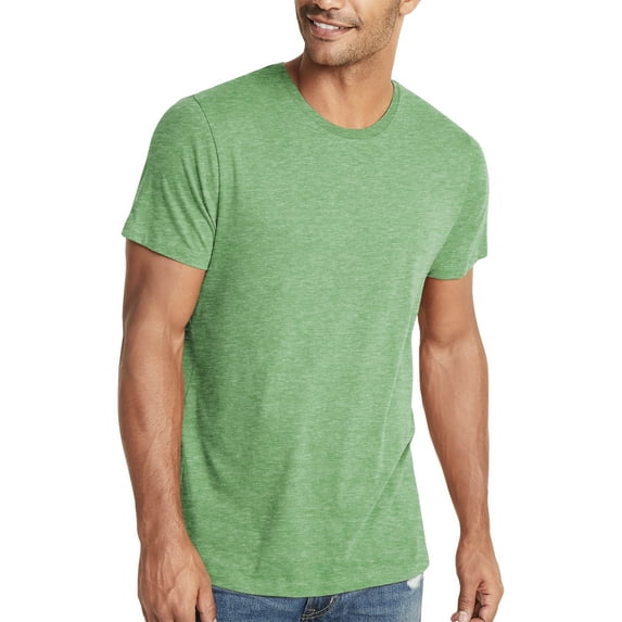 Hat and Beyond Men's Everyday Casual Active Tri-Blend Round Neck T-Shirts
