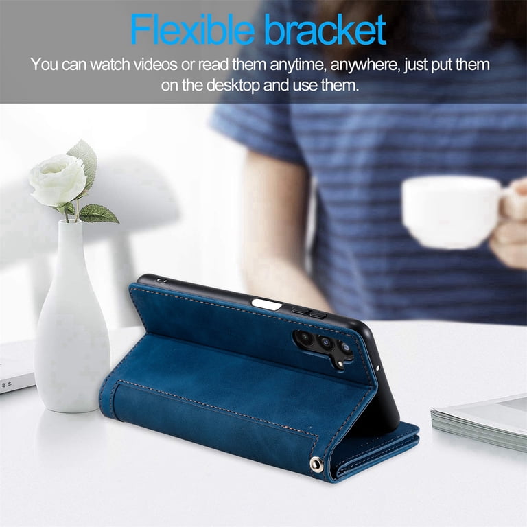 Wallet Case for Samsung Galaxy A16 5G - Dark Blue photo 5