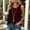 Wine, variant on Vrorvz Polka Dot Tank Top for Womens Sleeveless Crew Neck Shirt Summer Casual Trendy Going out Tops