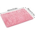 thumbnail image 3 of Bathroom Rugs Bath Rug Thick Soft Absorbent Rubber Backing Quick Dry Microfiber Mats Machine Washable Rugs for Shower Floor Bath Mat for Shower Floor Bathroom Doorway 24 x 16In, 3 of 7