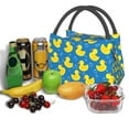 thumbnail image 3 of Gaeub Rubber Duck Collapsible Cooler Bag Insulated,Leakproof Food Bag for Hot or Cold Food Delivery,Travel Insulated Bag, or Beach Cooler Bags, 3 of 6