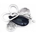 thumbnail image 2 of Silver Abstract Bug Pin, 2 of 2