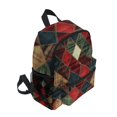 thumbnail image 2 of FORMRS Kids School Backpack with Front Zippered Pocket 12" Student Travel Daypack, Dark Tartan Pattern, 2 of 6