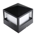 thumbnail image 1 of Lámpara de pie Pfosten individual, lámpara de pie Pfosten, lámpara de pie para exteriores, villa, IP65, impermeable, aluminio, jardín, paisaje, césped, puerta, techo, lámpara de entrada, blanco, 1 of 5
