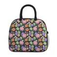 thumbnail image 2 of Womens Pioneer Flower Floral Print Pattern Lunch Box for Work,Insulated Lunch Bag for Women,Loncheras Para Mujer,Leakproof Adult Lunch Bag for Work,Beach,Travel,Picnic,Camping, 2 of 6