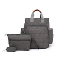 thumbnail image 1 of Bolsa de pañales Mochila Bolsas de pañales de viaje a prueba de agua de gran capacidad con, 1 of 8