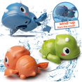 thumbnail image 2 of Baby Bath Toys Floating Wind-up Dinosaurs Swimming Pool Games Water Play Gift fo, 2 of 3
