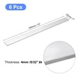 thumbnail image 2 of Unique Bargains Square Aluminum Flat Bar, 6 Pack 5/32' Thickness 1' Width 12' Length, 2 of 5