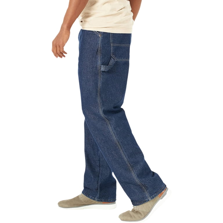 Wrangler Mens Jeans 34X30 Fleece Lined Carpenter Stretch - Walmart.com
