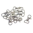 thumbnail image 2 of Abbracc 2x10 Pieces Metal Swivel Lanyard Snap Hook with Key Rings, 2 of 9