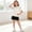 White, variant on Eltusu Girls Cotton T-Shirts, Soft Crewneck Short Sleeve Solid Color Summer Kids Tee Purple Size 8 T