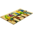 thumbnail image 5 of Northlight Natural Coir Parrots Outdoor Doormat 18" x 30", 5 of 6