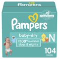 thumbnail image 1 of Pampers Baby Dry Diapers Size 0, 1 of 9