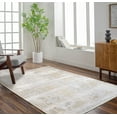 thumbnail image 3 of Beige Oriental Area Rugs for Living Room Washable Rugs Boho Moroccan Area Rug Soft Neutral Geometric Bohemian Carpet Distressed Indoor Rug for Bedroom Dining Room Office Foldable Nonslip Rug, 3 of 9