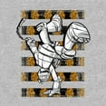 thumbnail image 2 of Men's Teenage Mutant Ninja Turtles Michelangelo Funny Pose  Graphic T-Shirt, 2 of 5
