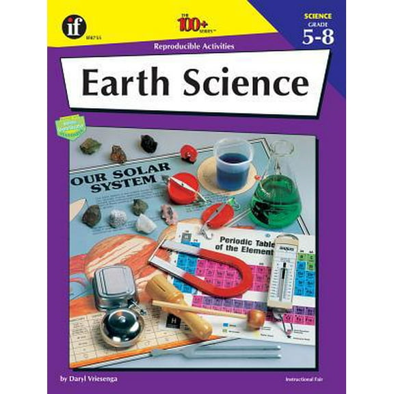 Pre-Owned Earth Science: Reproducible Activities, Grades 5-8 (The 100  Series) (Paperback) 0880128534 9780880128537
