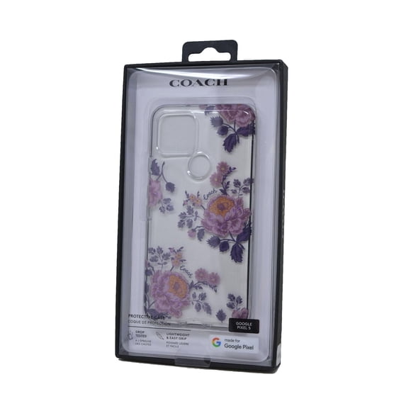 Funda protectora Coach para Google Pixel 5 Moody Floral