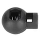 thumbnail image 1 of 300 Uds. Cerraduras De Cordón De Bola De Un Orificio, Hebillas De Bloqueo De Cordón De Nailon En Forma De Bola Para Equipaje, Mochilas, Ropa Y Equipo Para Exteriores, 1 of 7