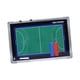 thumbnail image 3 of Tablero de entrenamiento de balonmano,Tablero de entrenamiento de balonmano Auxiliar borrable,Portapapeles portátil Plan estratégico aleación de aluminio,Tablero de balonmano impermeable, 3 of 8