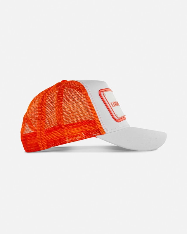 FIFA World Cup 2026 Rubber Host City Patch Trucker Soccer Cap - Los Angeles