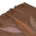 thumbnail image 4 of YFYANG Waterproof Bathroom Shower Curtain, Brown Bohemian Style Shower Curtain Set with Hooks, Home Bathroom Tub Decor - 72 "x72", Plastic Hooks, 4 of 6