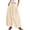 Apricot Yellow, variant on Women's elastic high waist wide leg round bucket pants, flowing loose balloon pants, summer beach pants vacation set