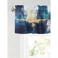 thumbnail image 6 of Valances for Windows Abstract Graffiti Art Rod Pocket Cafe Window Treatments Valance Curtains for Kitchen Bathroom Laundry Basement Windows 42"x18", 6 of 9