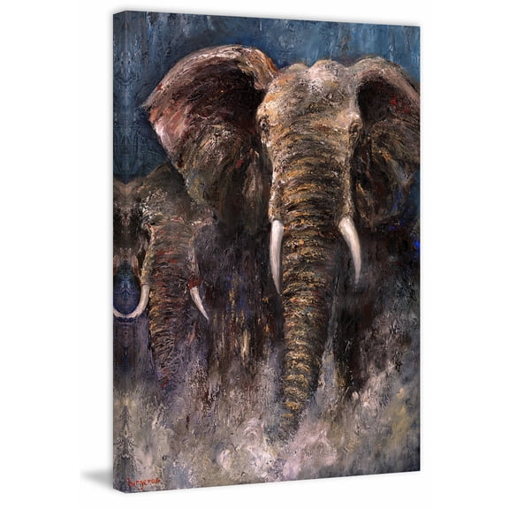 Marmont Hill "The Leader" by Bergerac Painting Print on Wrapped Canvas