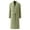 Green, variant on Mens Lightweight Quick Dry Absorbent Waffle Long Bathrobe Robes with Belt(Available in Big & Tall) Green