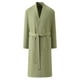 thumbnail image 1 of Kalauyu Men's Waffle Robe Knit Spa Robe, Long Lightweight Cotton Kimono Hotel Bathrobe, 1 of 2