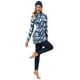 thumbnail image 4 of Traje de baño musulmán Traje de baño conservador para mujer estampado Traje de baño de playa para mujer, 4 of 10