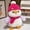 Red, variant on Tanglewen Cute Stuffed Penguin & 12" Penguin with Scarf and Hat & Soft Partner,Birthday Gift for Children-Red,Penguin Plush,Penguin Stuffed Animal,Small Stuffed Animals