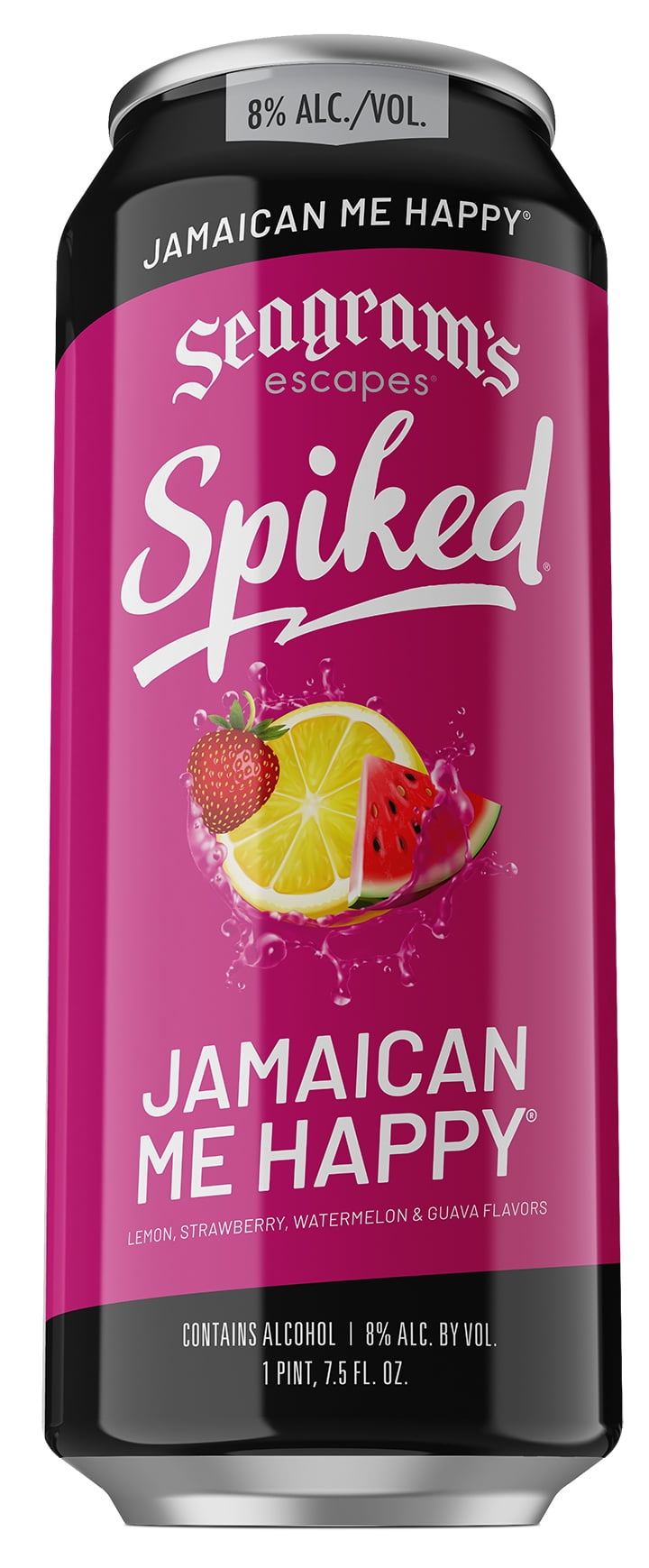 Seagram's Spiked JamaicanMeHappy, 24 fl oz can