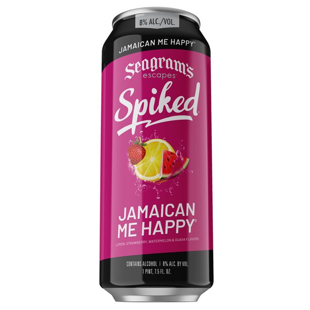 Seagram's Spiked JamaicanMeHappy, 24 fl oz can