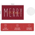 thumbnail image 5 of Merry Christmas Gold Placemats 12x18 Inch Set of 4 Xmas Winter Holiday Place Mats for Home Party Kitchen Dining Table Decorations, 5 of 5
