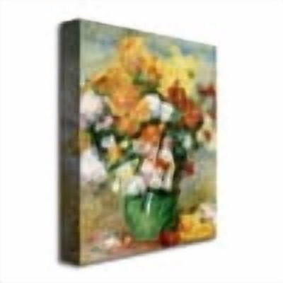 Trademark Fine Art "Bouquet Of Chrysanthumums" Canvas Wall Art by Pierre Renoir