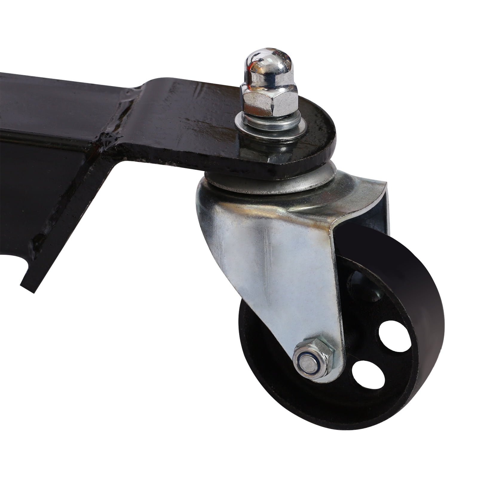 Transmission Jack, High Lift 1660 Lbs Hydraulic Telescoping Transmission Jack 2 Stage Hydraulic Ram Transmission Floor Jack Floor Jack Stand 360° Swivel Wheel Hydraulic Garage/Shop Lift Hoist